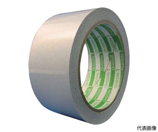 日東エルマテリアル 再帰反射テープ 400mm×10m ホワイト HT-400W 1巻