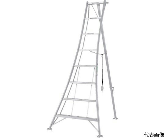 アルインコ アルミ製園芸用三脚KWX　天板高さ2.02 KWX210 1台
