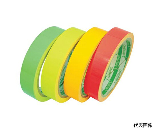 日東エルマテリアル 蛍光テープ 400mm&times;5m オレンジ LK-400OR 1巻｜Shop de clinic店