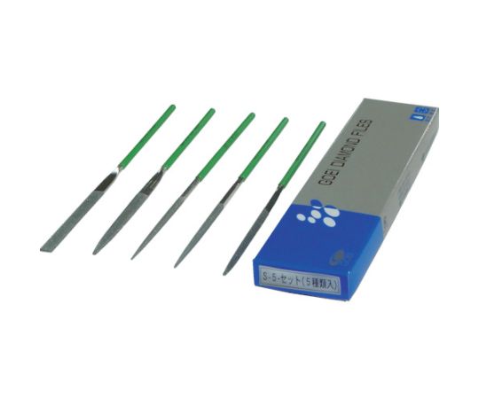 呉英製作所 DIAヤスリ S-5 5種類セット S-5-SET 1セット 8,554円