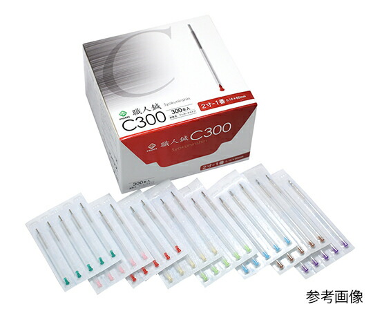 ファ天使の都市 技術者鍼C300 寸6-2番 5箱 3C1848 1入れもの(300本×5箱入)