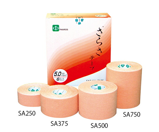 ファ天使の都市 さらさ伸縮磁気テープ 3.75cm×5m 20箱 SA375 1容れもの(8巻×20箱入)