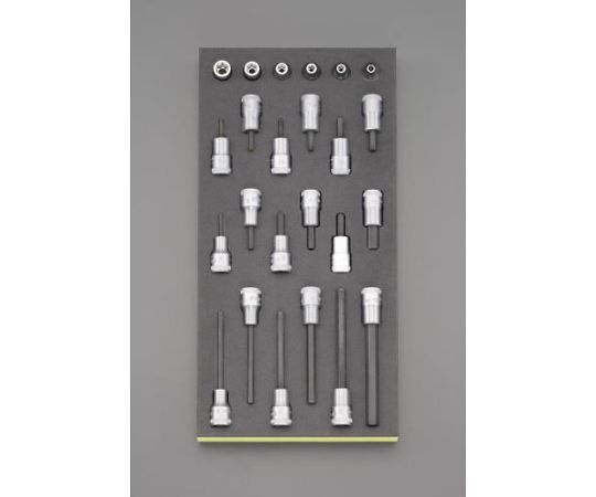 店内全品ポイント5倍★要エントリー★エスコ [INHEX]ビットソケットセット　3/8"DR EA612TA-18 1組｜Shop de clinic店