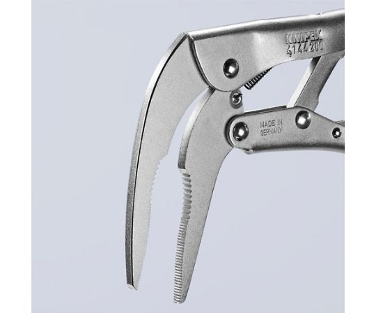 KNIPEX ロッキングペンチ（ロングノーズ/70°たたみ目） 200粍 EA533FE-8 1本