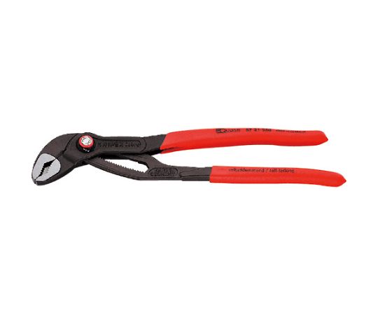 KNIPEX ウォーターポンププライヤー コブラクイック仕掛ける ソフトプラスチックハンドル 250粍 8721250 1丁