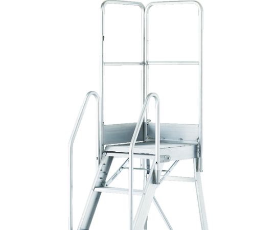 トラスコ中山 踏み台TDAD用片側開口部手摺り 高さ1100粍 TDAD-TK-110 1台