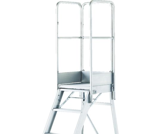 トラスコ中山 踏み台TDAD用踊場手すり 高さ1100mm TDAD-TOD-110 1台