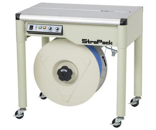 エスコ 半自動梱包機　785×545×750mm EA628PL-50 1台