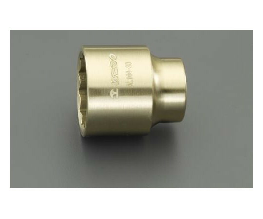 エスコ ソケット（ノンスパーキング） 3/4\"DR×27mm EA643FD-27 1個