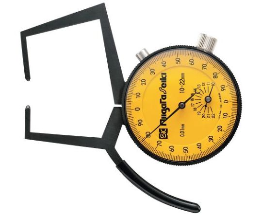 エスコ ダイヤルキャリパゲージ（外測用）　10-22mm EA725AC-31 1個