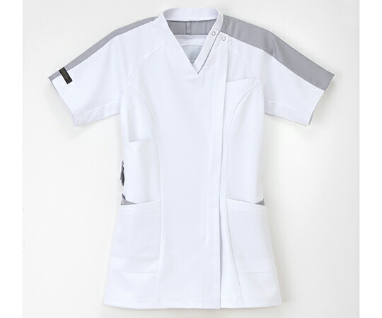 ナガイレーベン 女子スクラブ　Tシルバーグレー　S LX-4077 1枚