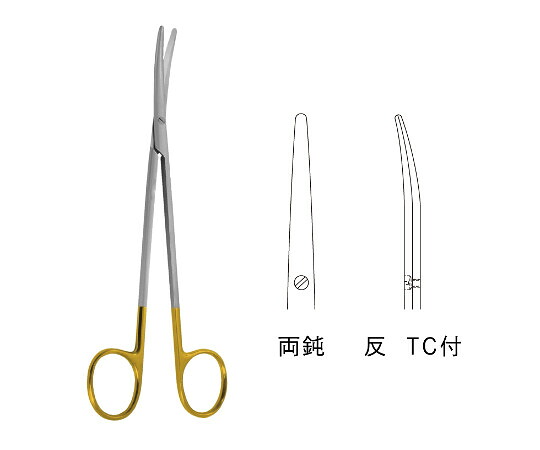 ジェイ・シー・ティ TC付メッツェンバーム剪刀 JA06-1913 1個