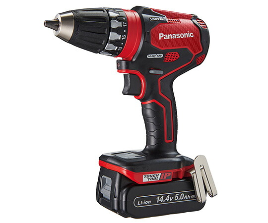 ライフソリューションズ 充電ドリルドライバー　赤 EZ74A3LJ2F-R 1台