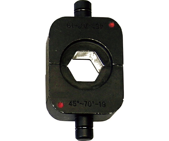 店内全品ポイント5倍★要エントリー★西田製作所 六角圧縮用ダイス　70 400A-CU45-70-19 1組(2個入)｜Shop de clinic店