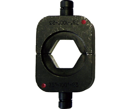 西田製作所 六角圧縮用ダイス　100 400A-CU75-100-23 1組(2個入)