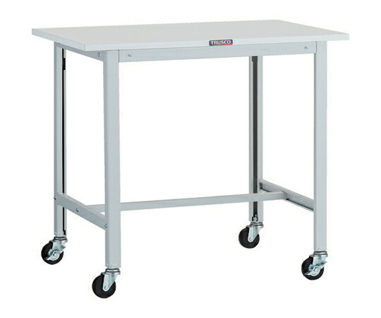 トラスコ中山 AO型軽量作業台　900X600　車輪付 AO-0960C75 1台 17,291円