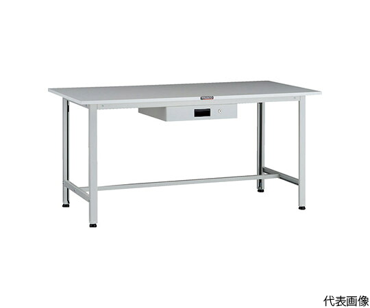 トラスコ中山 AOR型軽量作業台 1500X600 薄型1段引出付 AOR-1560UDK1 1台