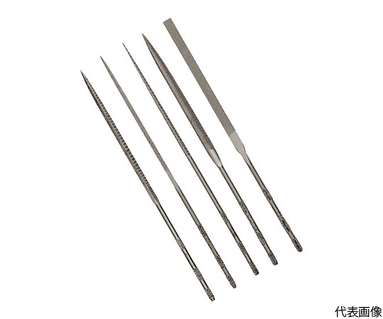 店内全品ポイント5倍★要エントリー★バローベ 精密ニードルヤスリ 5種セット 200mm #0 LA-ST-200-0 1セット(5本入)|Shop de clinic店