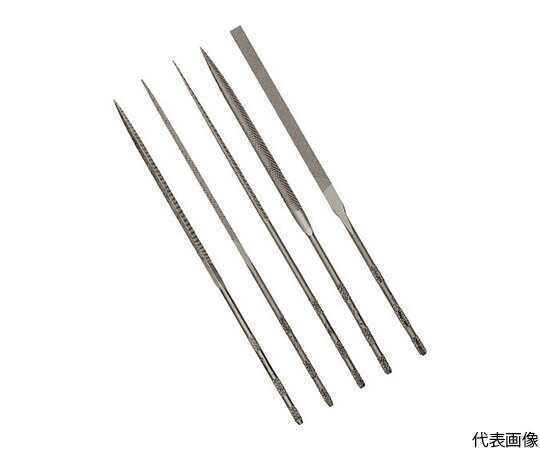 店内全品ポイント5倍★要エントリー★バローベ 精密ニードルヤスリ　5種セット　200mm　#4 LA-ST-200-4 1セット(5本入)｜Shop de clinic店