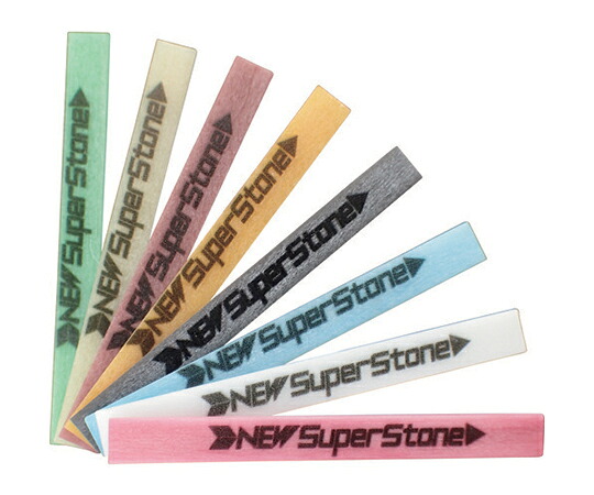 店内全品ポイント5倍★要エントリー★アルゴファイルジャパン エコポリッシャー用 ニュースーパーストーン 平板タイプ フルカラーセット 40×4×1mm セット NSZ104F 1セット|Shop de clinic店