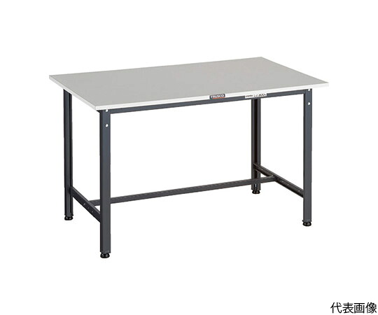 店内全品ポイント5倍★要エントリー★トラスコ中山 RAE2型作業台　RoHS2対応天板　1200X600XH740　DG色 RAE2-1260 DG 1台｜Shop de clinic店