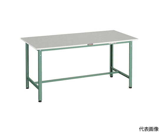 店内全品ポイント5倍★要エントリー★トラスコ中山 RAE2型作業台 RoHS2対応天板 1500X900XH740 GN色 RAE2-1509 1台|Shop de clinic店