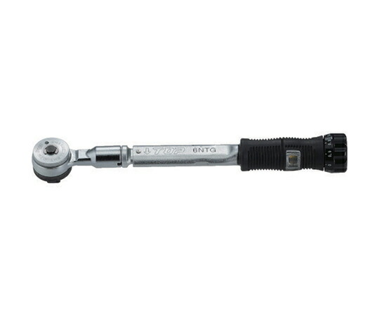 トップ工業 ラチェット形グリップ付トルクレンチ 調整範囲2~6N・m RH-6NTG 1個