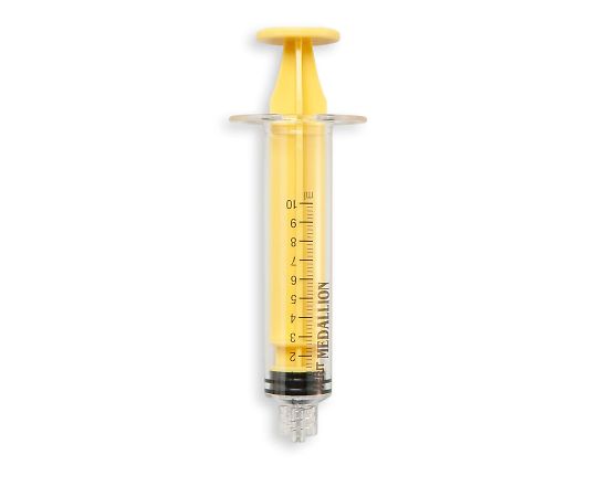 メリットメディカル メダリオンシリンジ　10mL　黄 MSS111-YE 1箱(25個入)