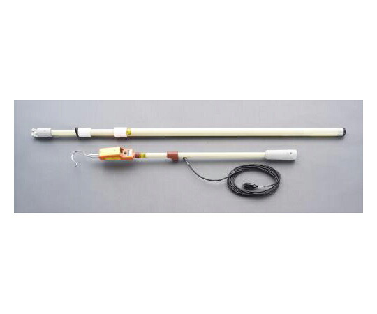 エスコ 電車線用高圧検電器　AC6.6KV/DC0.6-7.0KV EA707DN-11 1組