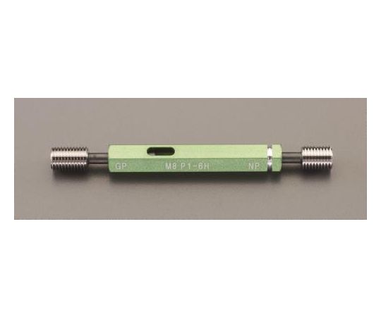 エスコ 限界ねじゲージ（ISO導入JIS） M6×P0.75/74mm EA725DK-3 1個