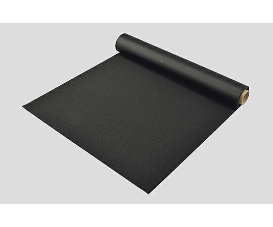 日本緑十字社 滑り止めマット（ノンスリップマット）　黒　SVM-9030BK　900mm幅×3m　厚み2.25mm　耐油性ビニール 345007 1枚