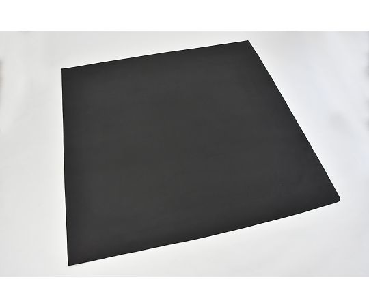 ThreeHigh 難燃シリコンスポンジシート　厚さ3mm　1000mm×1000mm　ブラック（V-0認証）　耐熱150℃ SSB-3-1000-1000 1枚