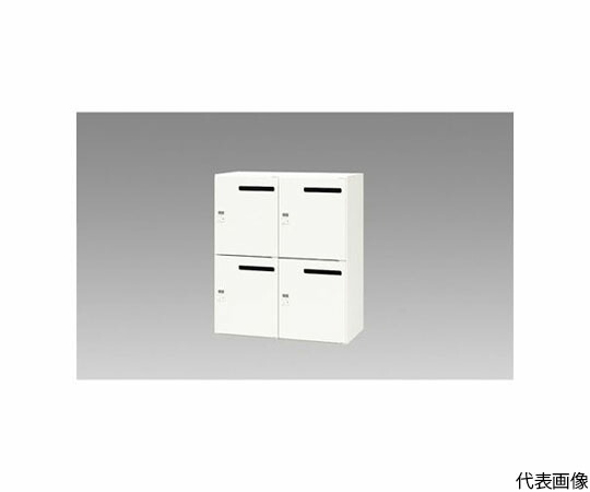 ナイキ（NAIKI） 個人的ロッカー （4人用） （隠し・電子メイル投じる口付） CW-0911PLMPD4-WW 1台