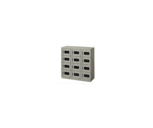 ナイキ（NAIKI） SB12人用窓付（取り替えっこ錠） SB0909C-12W-AW 1個