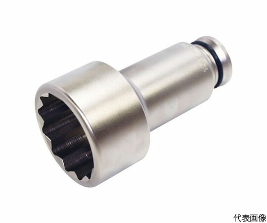 TONE インパクト用ソケット（建築用） アンカーボルト用ソケット（12角） 対辺寸法80mm 8AD-80L200 1個