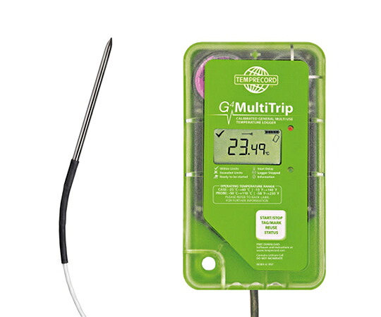 TEMPRECORD G4 Multitrip Data Logger Straight 3mプローブ付き添い人 95GBSGA3なおなお書き 1個