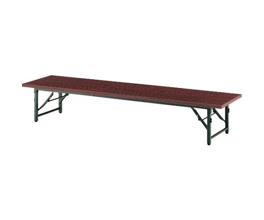 店内全品ポイント5倍★要エントリー★藤沢工業 折りたたみ座卓テーブル 1800×450mm ローズ TB-1845 R 1台|Shop de clinic店