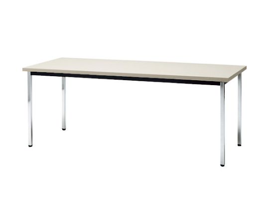 店内全品ポイント5倍★要エントリー★藤沢工業 ミーティングテーブル 角脚 1800×600mm ネオグレー TD-1860K NG 1台|Shop de clinic店