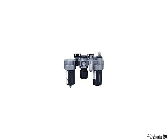 店内全品ポイント5倍★要エントリー★日本精器 FRLユニット 10A モジュラ接続タイプ圧力スイッチ付 BN-25T6DP-10 1台|Shop de clinic店