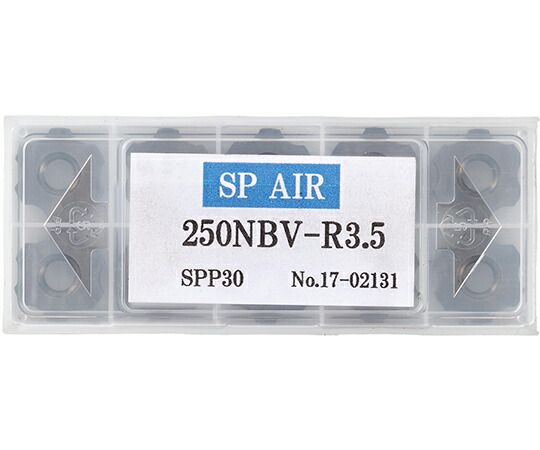 ベッセル 3.5R両面12面ネガチップ　10個入 250NBV-R3.5 1セット(10個入) 32,906円