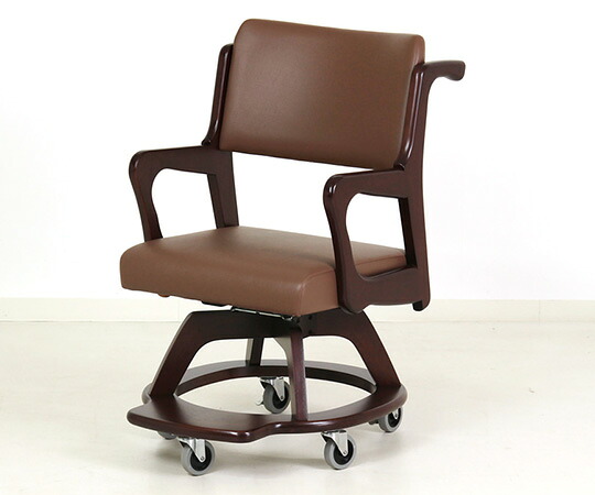 グローリープラン 室内用材製車いす こまわりくん Care-311-室内用便器-BR 1脚