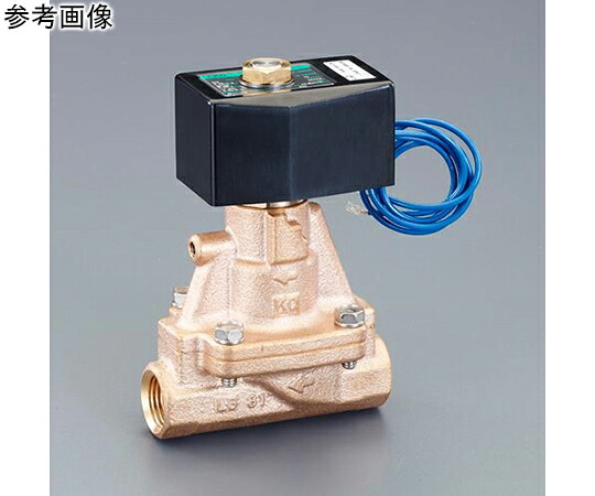 アズワン 2方向電磁弁（パイロット式）　AC100V・Rc1/2\