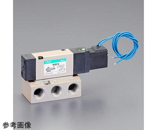アズワン 5道のり電磁弁（流束6.30C） AC100V・Rc3/8\