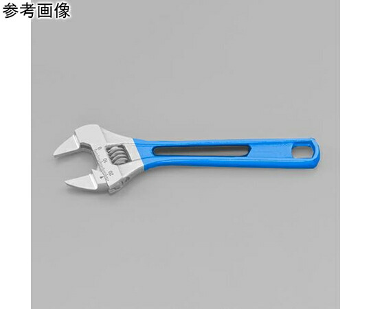アズワン 薄口ワイドモンキーレンチ（手持ち部分 軽さ） 311粍/46粍 EA530HE-12 1本