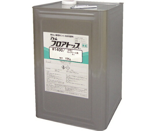 原子受け支える 床用絵の具 立ち会い場いの一番#1400 15kg #21 アメリカン薄墨色 00001-76123 1缶