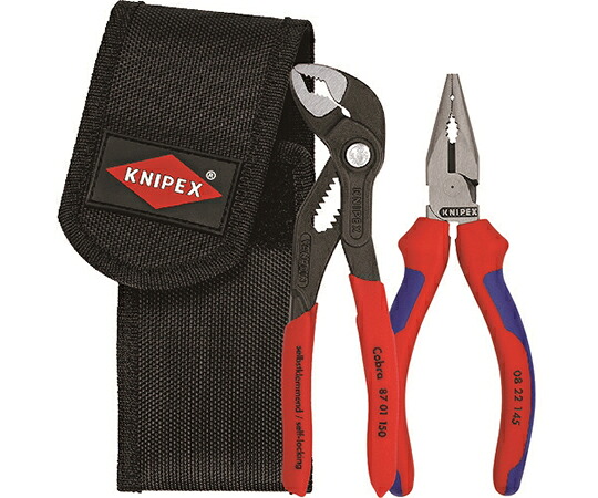 KNIPEX ミニコブラ+ニードルノーズペンチセット 002072V06 1セット