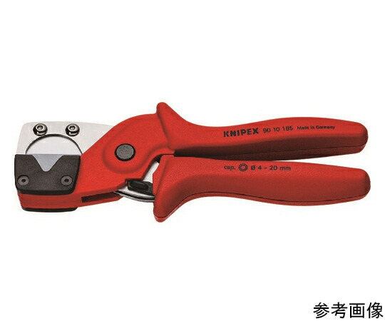 店内全品ポイント5倍★要エントリー★KNIPEX 多層菅・空圧式ホース用パイプカッター 9010-185 1丁|Shop de clinic店