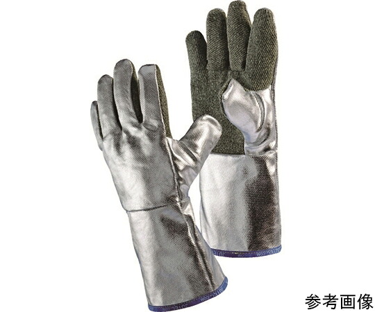 JUTEC 耐熱手袋　アルミナイズドプレオックス　XL H125A238-W2 1双