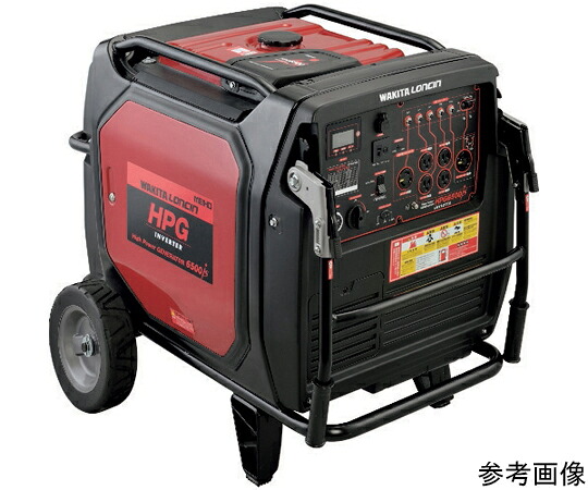 ワキタ 防音型インバータ発生機 HPG6500IS 1台