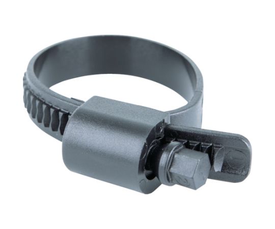 HCL Fasteners 脂製導管周波数帯域 Ezyclamp 締付径25.0～50.0粍 対辺8.0粍 ナイロン12 PWD-13-50-SC-PA12-BK 1袋(100本入) その他-医薬品・コンタクト・介護